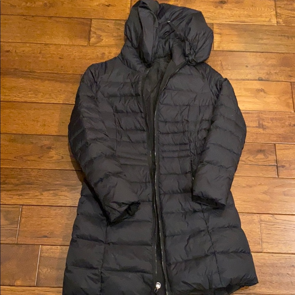 Black maternity jacket